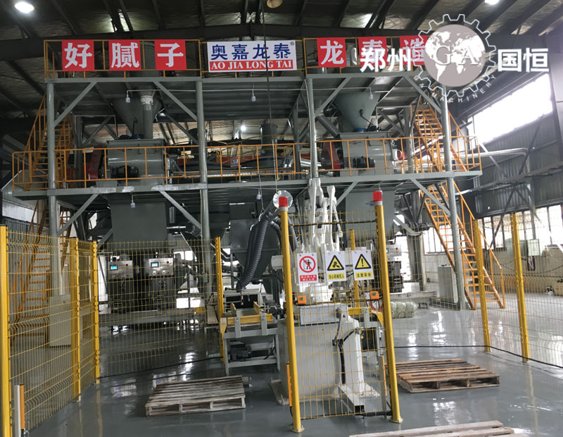 全自動干粉砂漿生產(chǎn)線價格和設(shè)備組成